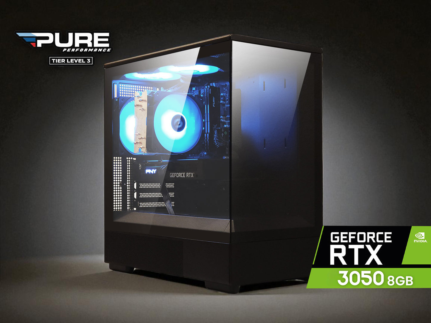 š® Gaming PC | GeForce RTX 3050 8GB | Ryzen 5 3500 | 16GB RAM | 1TB NVME M.2 | WIFI | WIN 11 Pro