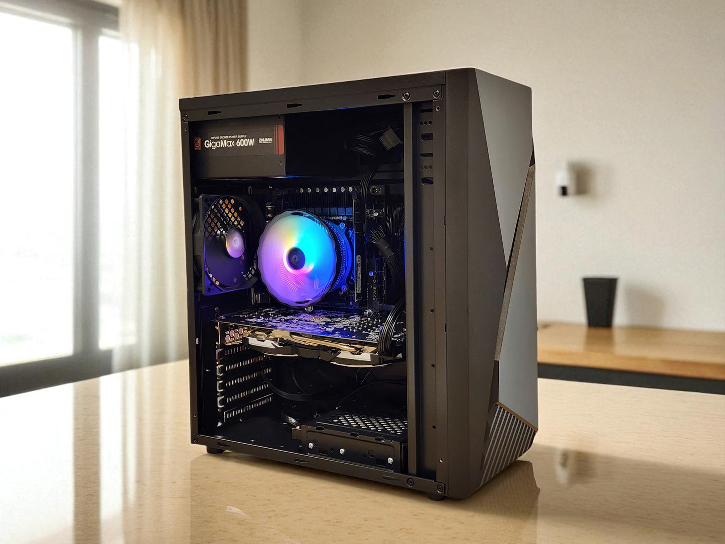 š® Budget Gaming PC | AMD Radeon RX 580 | Intel Xeon E5 8-Core | 16GB RAM | 256GB M.2 + 500GB | WIFI