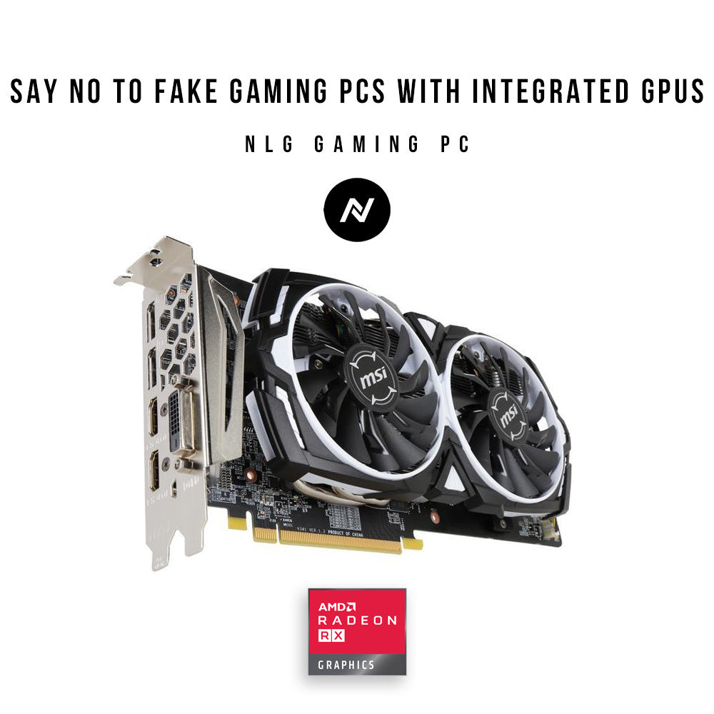 š® Budget Gaming PC | AMD Radeon RX 580 | Intel Xeon E5 8-Core | 16GB RAM | 256GB M.2 + 500GB | WIFI