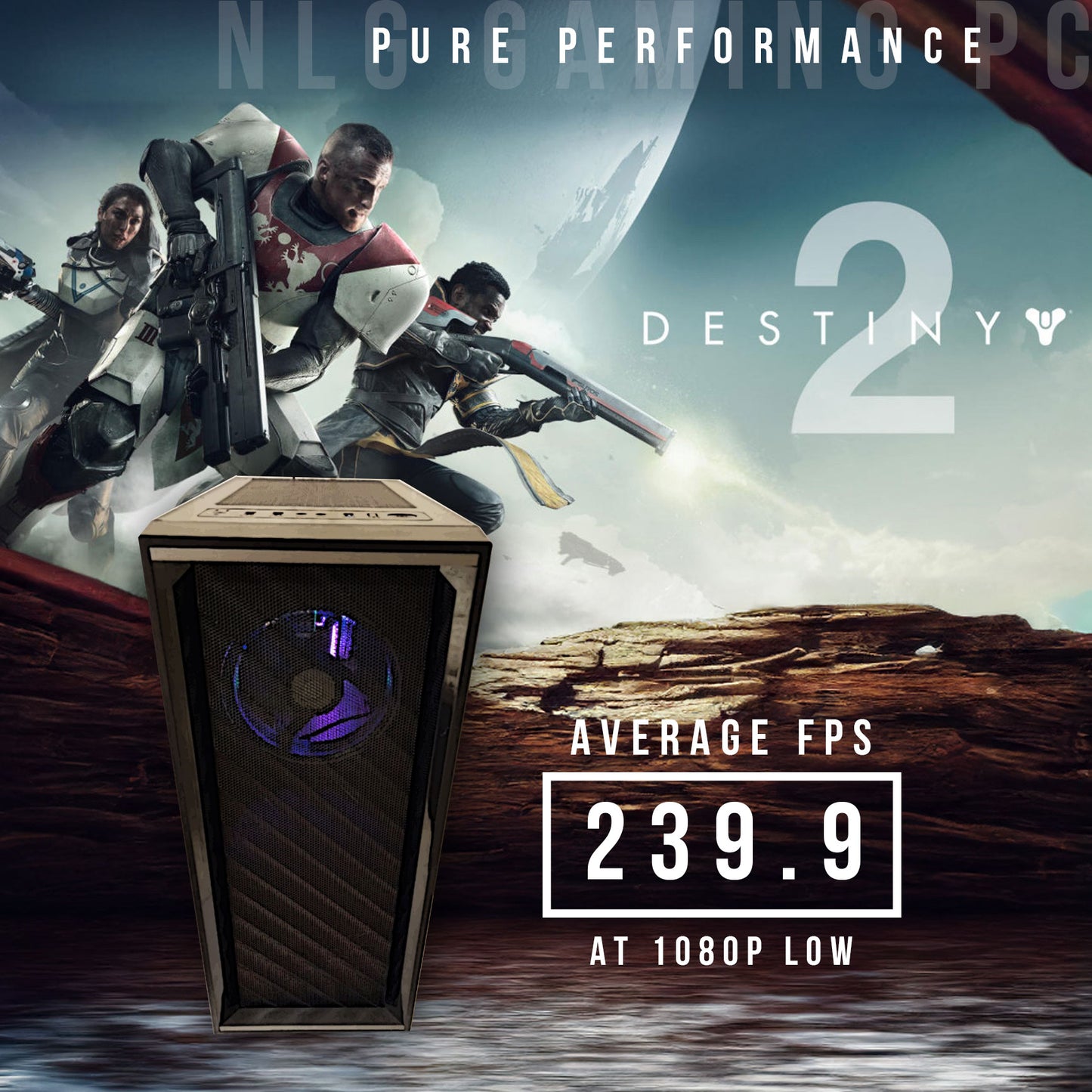 š® Budget Gaming PC | AMD Radeon RX 580 | Intel Xeon E5 8-Core | 16GB RAM | 256GB M.2 + 500GB | WIFI