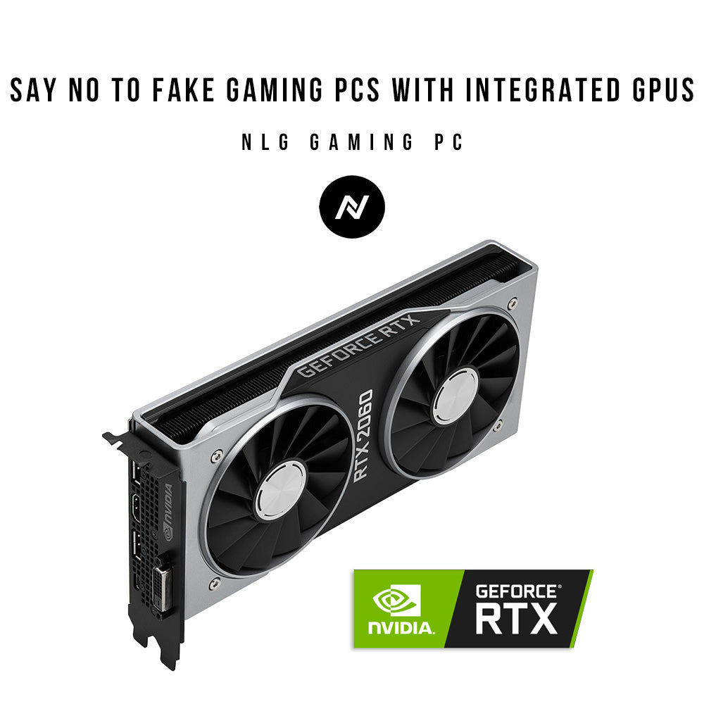 š§ Gaming PC | GeForce RTX 2060 | Ryzen 5 3400GE | 16GB RAM | 512GB NVME M.2 | WIFI | Win 11 Pro