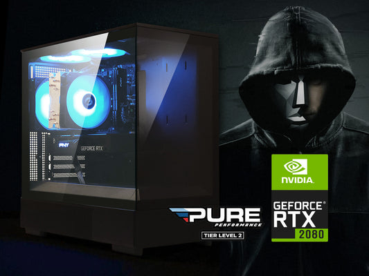 👑 Gaming PC | GeForce RTX 2080 | Ryzen 5 5500 | 32GB RAM | 1TB NVME M.2 SSD | WIFI | Win 11 Pro