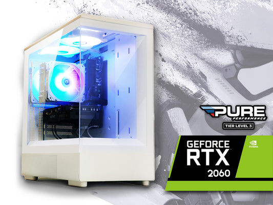 🧊 Gaming PC | GeForce RTX 2060 | Ryzen 5 3400GE | 16GB RAM | 512GB NVME M.2 | WIFI | Win 11 Pro