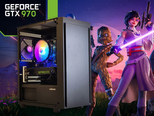 💰 Budget Gaming PC | GeForce GTX 970 | Intel Xeon E5 8-Core | 16GB RAM | 256GB M.2 + 500GB | WIFI