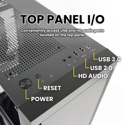 💰 Budget Gaming PC | GeForce GTX 970 | Intel Xeon E5 8-Core | 16GB RAM | 256GB M.2 + 500GB | WIFI