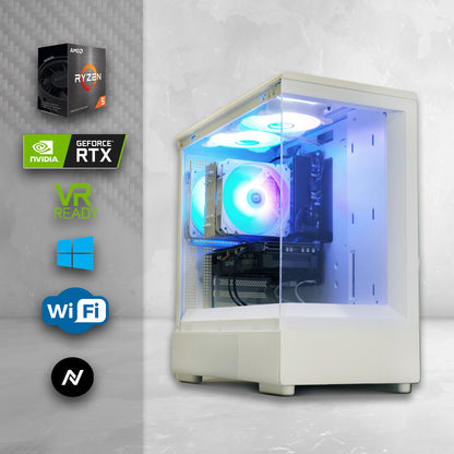 🧊 Gaming PC | GeForce RTX 2060 | Ryzen 5 3400GE | 16GB RAM | 512GB NVME M.2 | WIFI | Win 11 Pro
